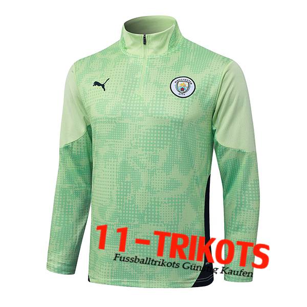 Manchester City Training Sweatshirt Grün 2025/2026