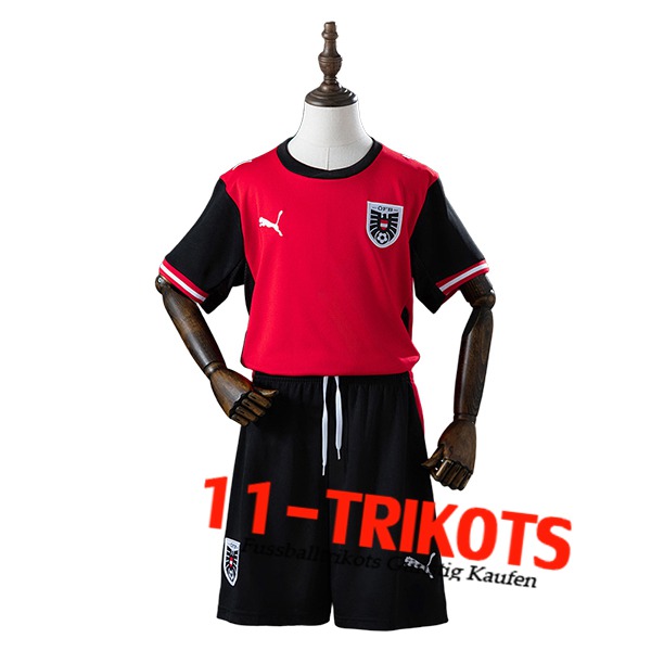 Österreich Kinder Heimtrikot WM 2026