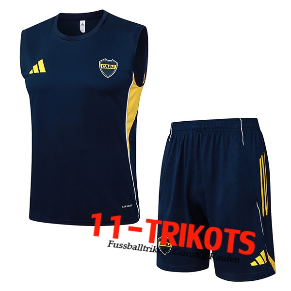 Boca Juniors Trainings-Tanktop Blau/Gelb 2025/2026