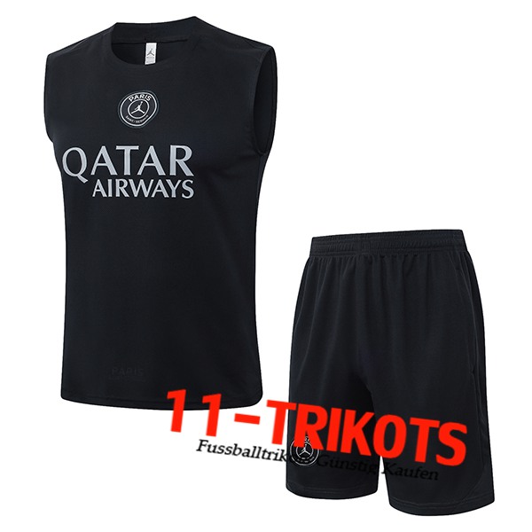 PSG Trainings-Tanktop Dunkelgrau 2025/2026