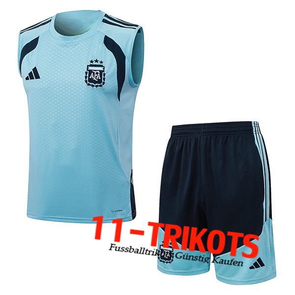 Argentinien Trainings-Tanktop Blau 2025/2026