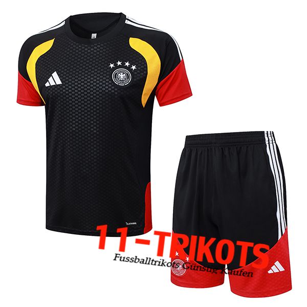 Deutschland Training T-Shirt Schwarz/Rot 2025/2026
