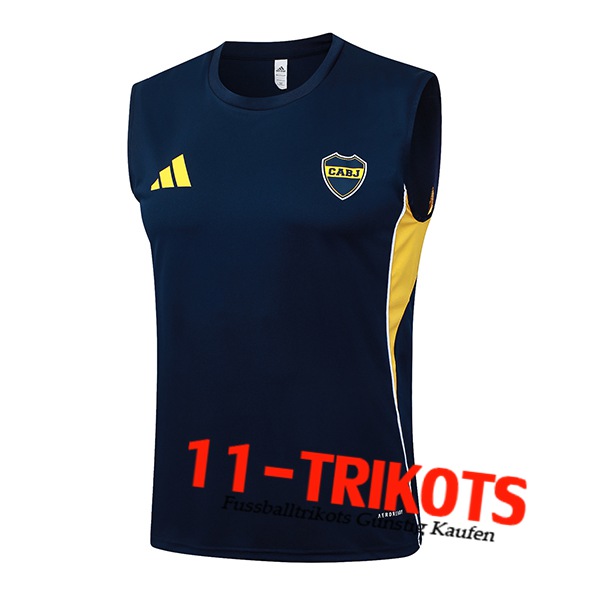Boca Juniors Trainings-Tanktop Blau/Gelb 2025/2026