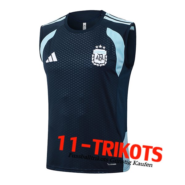 Argentinien Trainings-Tanktop Königsblau 2025/2026