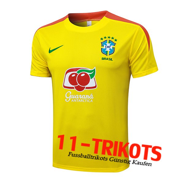 Al-Ittihad Training T-Shirt Gelb/Orange 2025/2026