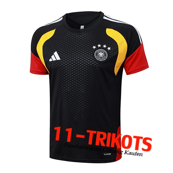 Deutschland Training T-Shirt Schwarz/Rot 2025/2026