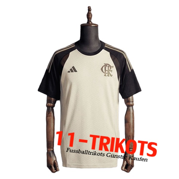 Flamengo Training T-Shirt Beige/Braun 2025/2026
