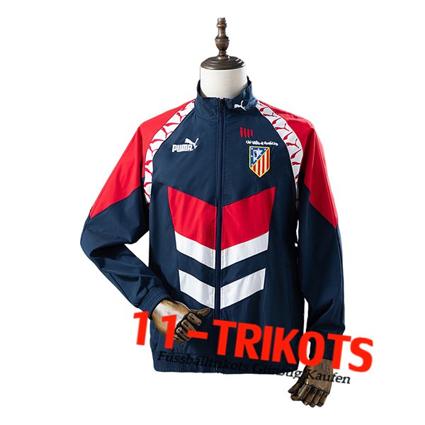 Atletico Madrid Windjacke Blau/Rot/Weiß 2025/2026