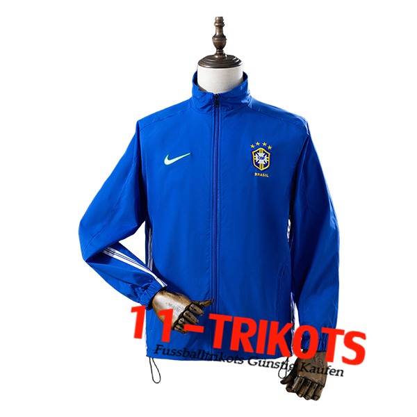 Brasilien Windjacke Blau 2025/2026