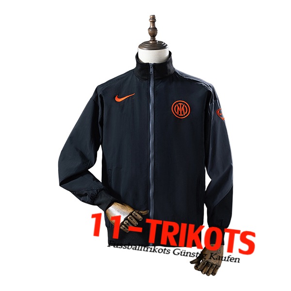 Inter Milan Windjacke Schwarz/Grau 2025/2026
