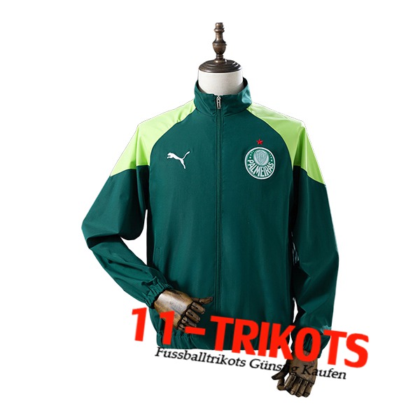 Palmeiras Windjacke Grün 2025/2026