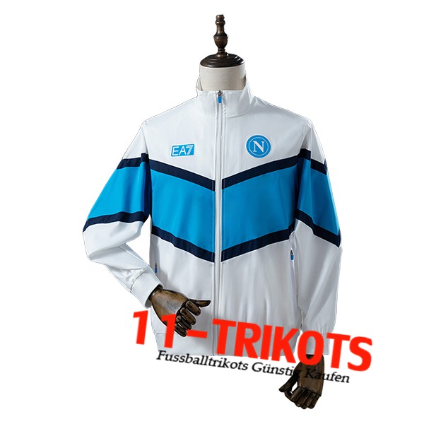 Naples Windjacke Weiß/Blau 2025/2026