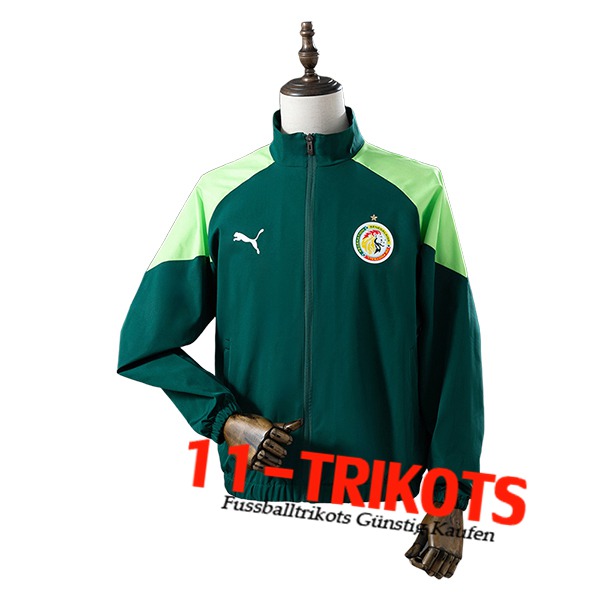 Senegal Windjacke Grün 2025/2026