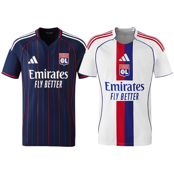 lyon Werbegeschenkbox Heimtrikot + Auswärtstrikot 2025/2026