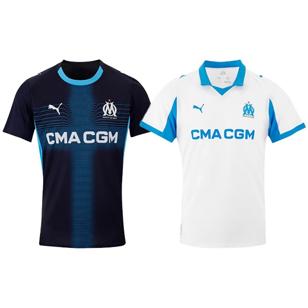 Marseille Werbegeschenkbox Heimtrikot + Auswärtstrikot 2025/2026