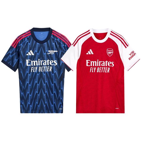 Arsenal Werbegeschenkbox Heimtrikot + Auswärtstrikot 2025/2026