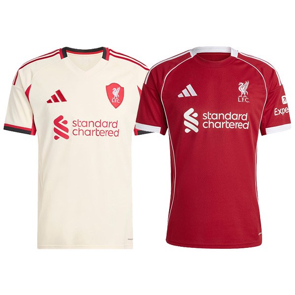 FC Liverpool Werbegeschenkbox Heimtrikot + Auswärtstrikot 2025/2026