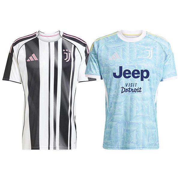 Juventus Werbegeschenkbox Heimtrikot + Auswärtstrikot 2025/2026