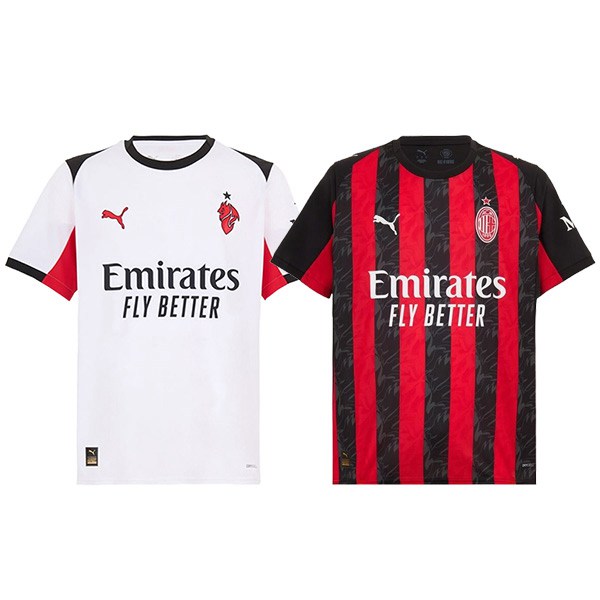 AC Milan Werbegeschenkbox Heimtrikot + Auswärtstrikot 2025/2026