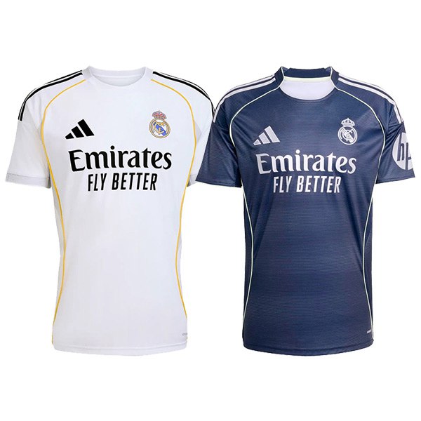 Real Madrid Werbegeschenkbox Heimtrikot + Auswärtstrikot 2025/2026