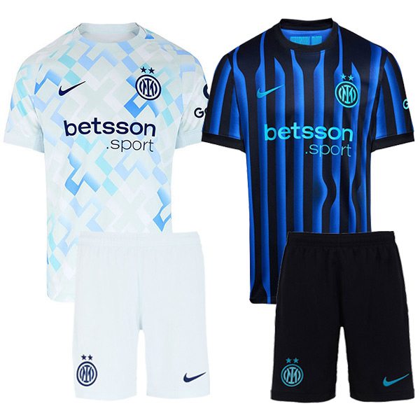 Inter Milan Werbegeschenkbox Heimtrikot + Auswärtstrikot + Shorts 2025/2026 Inter Milan Werbegeschenkbox Heimtrikot + Auswärtstrikot + Shorts 2025/2026
