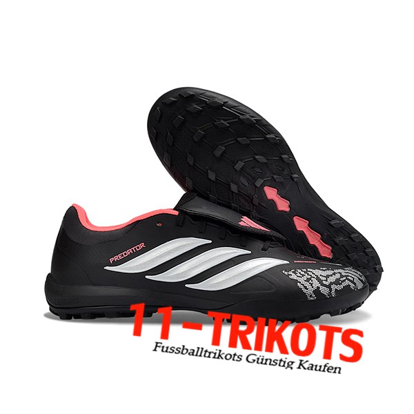 Adidas Fussballschuhe PREDATOR LEAGUE FT TURF Schwarz/Grau/Rosa