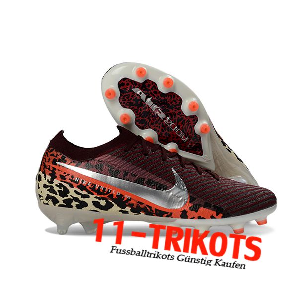 Nike Fussballschuhe AIR Zoom Mercurial Vapor 16 Elite XXV AG Braun/Grau/Orange