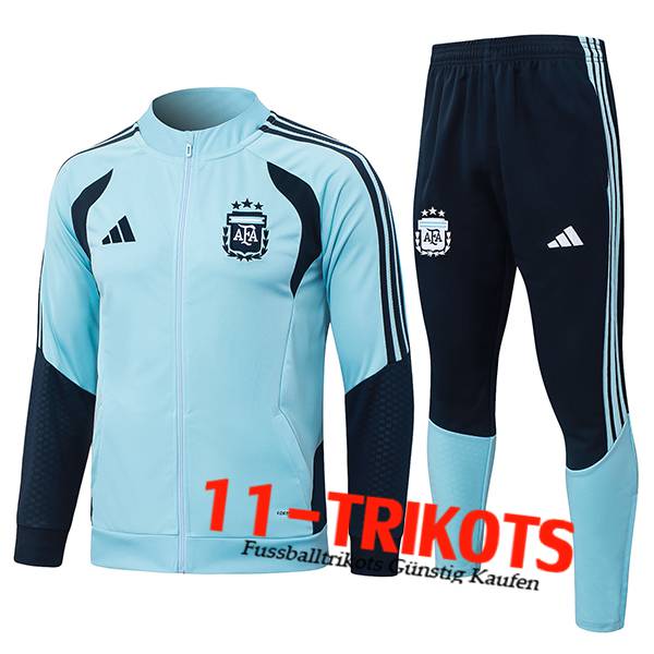 Argentinien Trainingsanzug jacke Blau 2025/2026