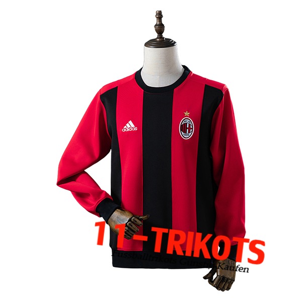 AC Milan Training Sweatshirt Rot/Schwarz 2025/2026 -03