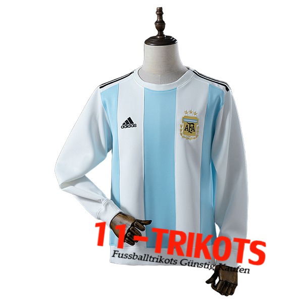Argentinien Training Sweatshirt Weiß/Blau 2025/2026
