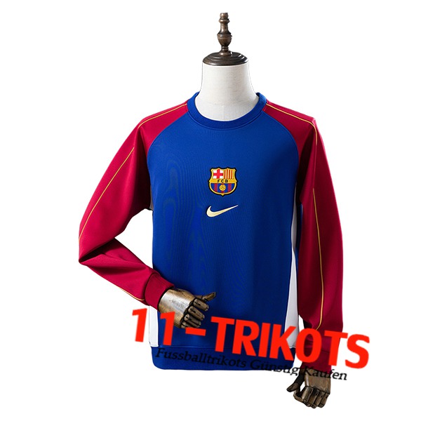 FC Barcelona Training Sweatshirt Blau/Rot 2025/2026