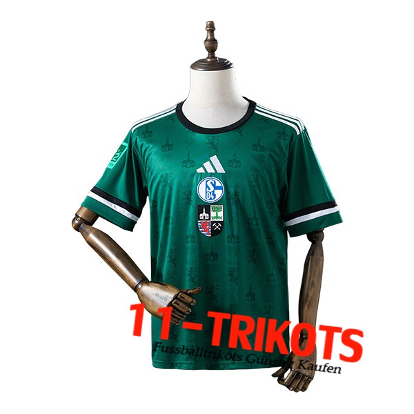 Schalke 04 Fussball Trikots Special Edition Grün 2025/2026