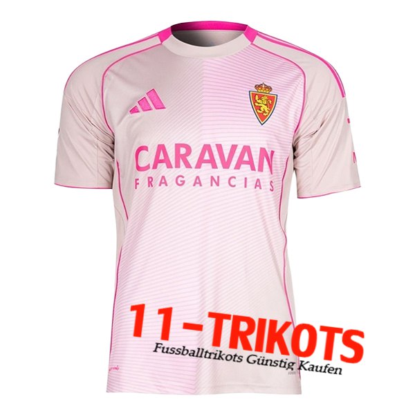 Neues Real Zaragoza Fussball Trikots Vierte 2025/2026