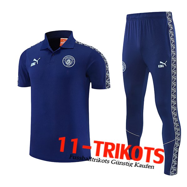 Manchester City Poloshirt Blau 2025/2026 -02