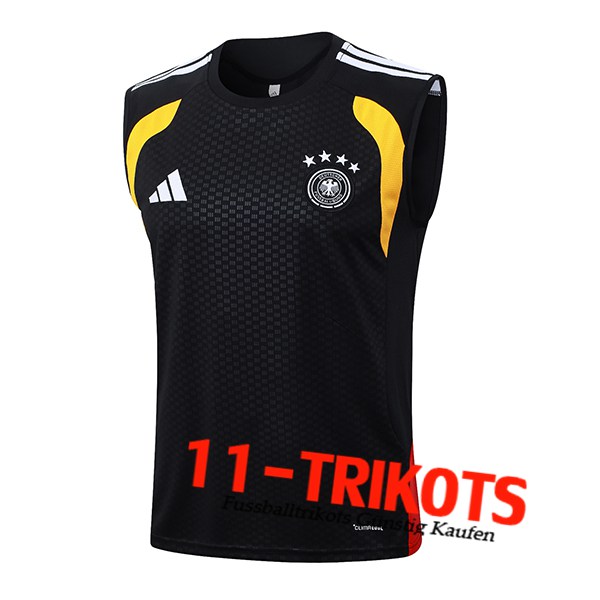 Deutschland Trainings-Tanktop Schwarz 2025/2026