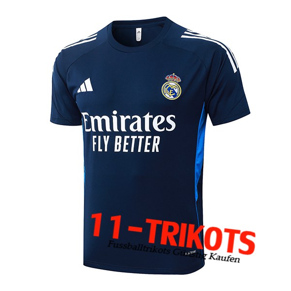 Real Madrid Training T-Shirt Königsblau 2025/2026