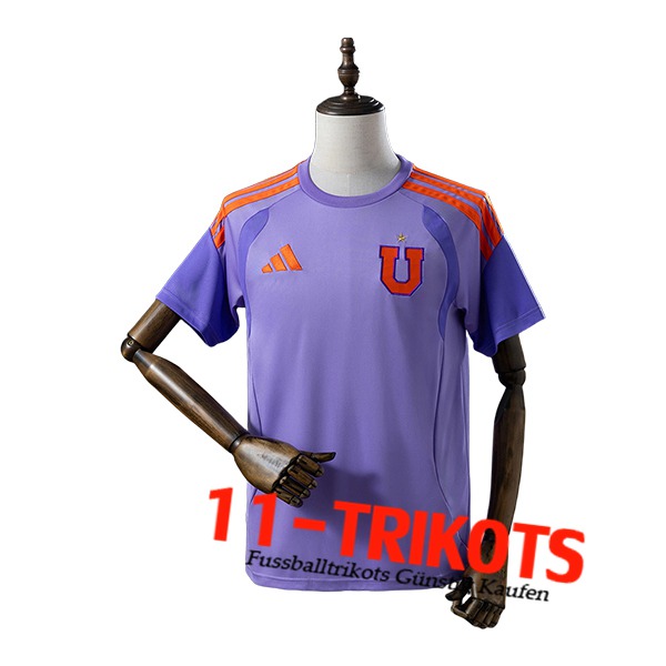 Universität von Chile Training T-Shirt lila/Orange 2025/2026