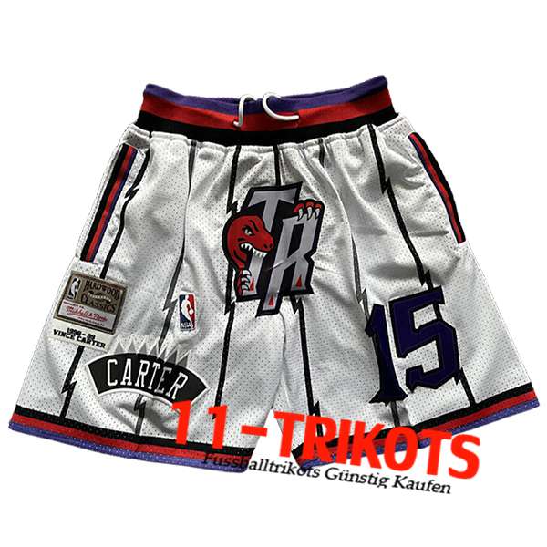 Toronto Raptors Shorts NBA 2025/26 Weiß