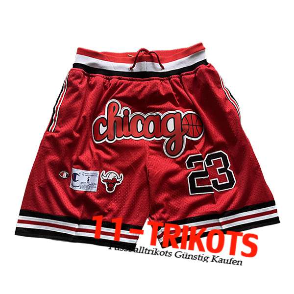 Chicago Bulls Shorts NBA 2025/26 Rot