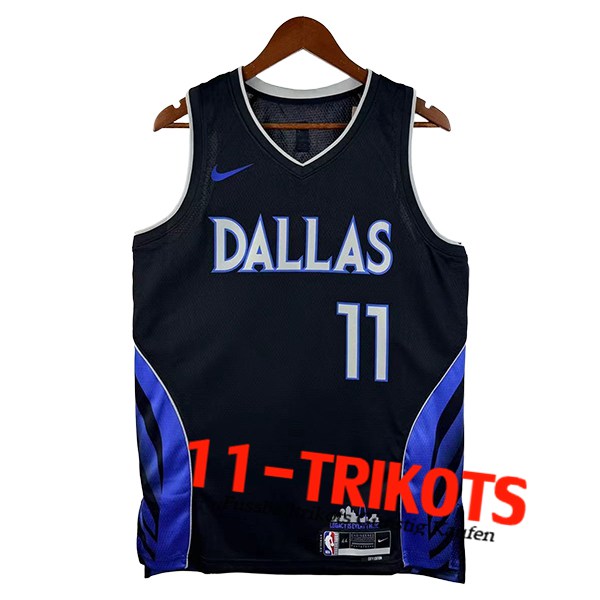 Dallas Mavericks Trikot (IRVING #11) 2025/26 Schwarz/Blau
