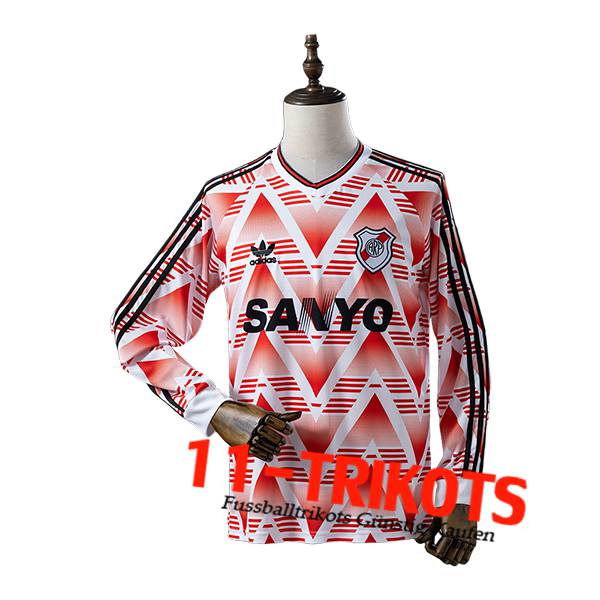 River Plate Retro Auswärtstrikot Langarms 1992/1993