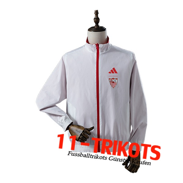 Athletic Bilbao Windjacke Weiß/Rot 2025/2026