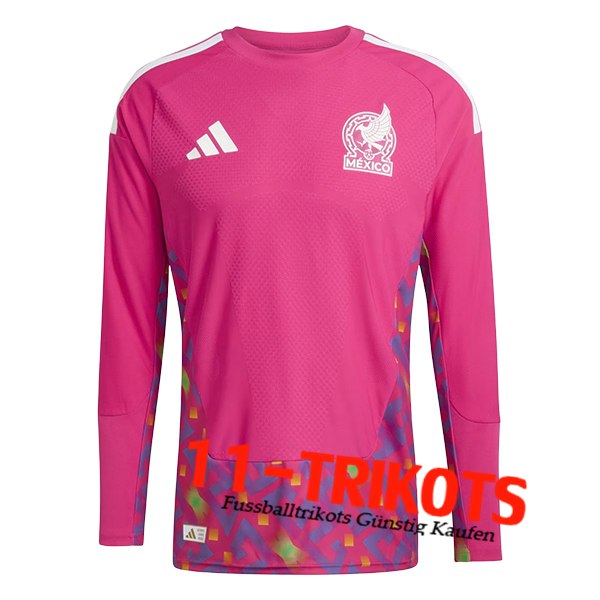 Mexiko Fussball Trikots Langarms Torhuter Rosa 2026/2027