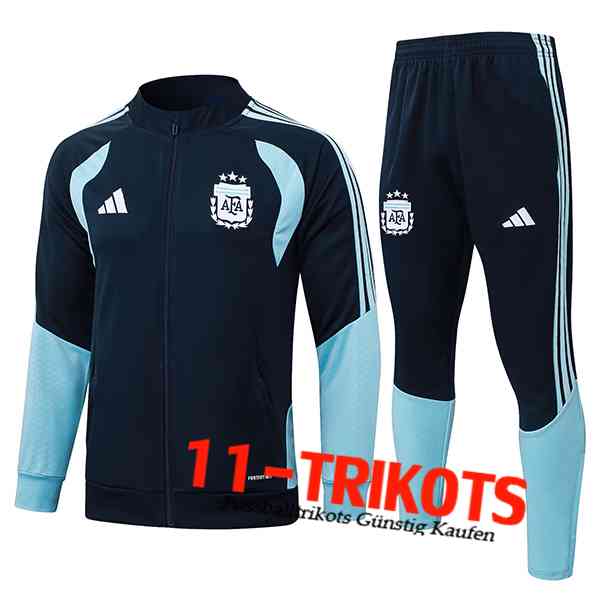 Argentinien Trainingsanzug jacke Königsblau 2025/2026
