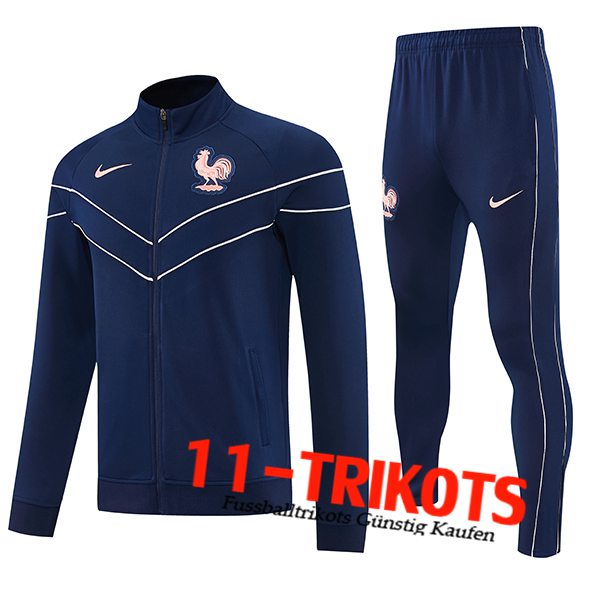 Frankreich Trainingsanzug jacke Dunkelblau 2025/2026