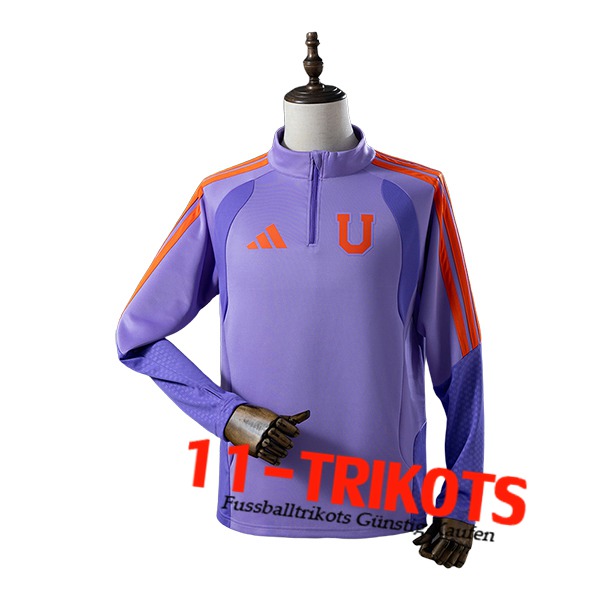 Universität von Chile Training Sweatshirt lila/Orange 2025/2026