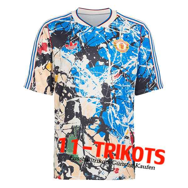 Manchester United Fussball Trikots Special Edition Blau 2025/2026