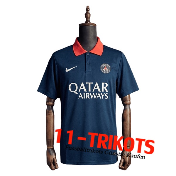 PSG Poloshirt Blau/Orange 2026/2027