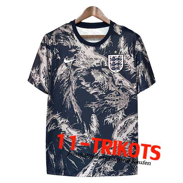 Britannien Training T-Shirt Grau/Schwarz 2026/2027