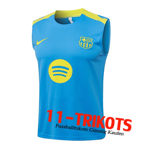 FC Barcelona Trainings-Tanktop Blau/Grün 2026/2027